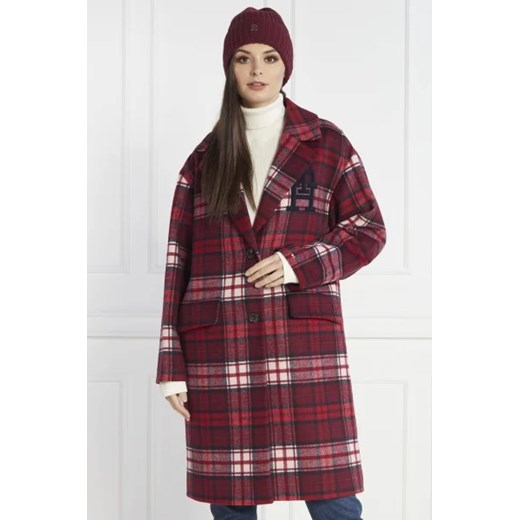 Tommy Hilfiger Płaszcz | z dodatkiem wełny Tommy Hilfiger 34 okazja Gomez Fashion Store