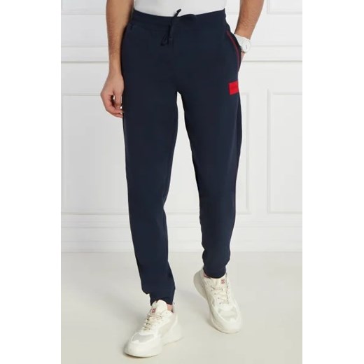 Hugo Bodywear Spodnie dresowe Patch Pant | Relaxed fit ze sklepu Gomez Fashion Store w kategorii Spodnie męskie - zdjęcie 172991589