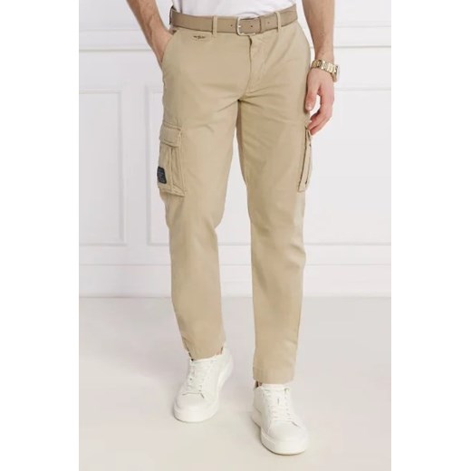 Aeronautica Militare Spodnie cargo | Regular Fit ze sklepu Gomez Fashion Store w kategorii Spodnie męskie - zdjęcie 172991935