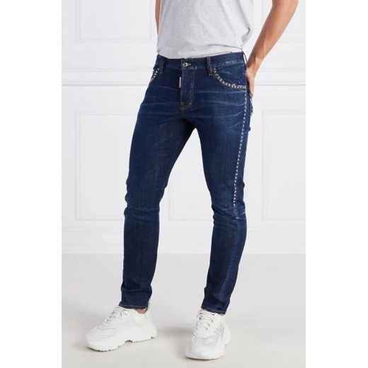 Dsquared2 Jeansy SEXY TWIST JEAN | Slim Fit ze sklepu Gomez Fashion Store w kategorii Jeansy męskie - zdjęcie 172992065