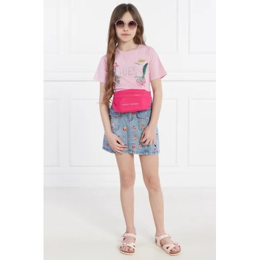 Bluzka dziewczęca Guess z elastanu 