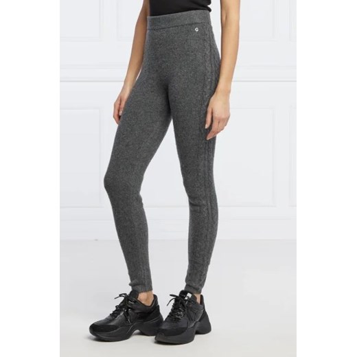 GUESS Legginsy Sweater | Slim Fit | z dodatkiem wełny Guess XS okazja Gomez Fashion Store