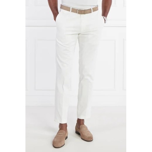 Oscar Jacobson spodnie męskie białe casual 