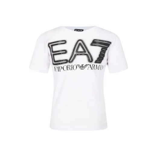 EA7 T-shirt | Regular Fit ze sklepu Gomez Fashion Store w kategorii T-shirty chłopięce - zdjęcie 172993479
