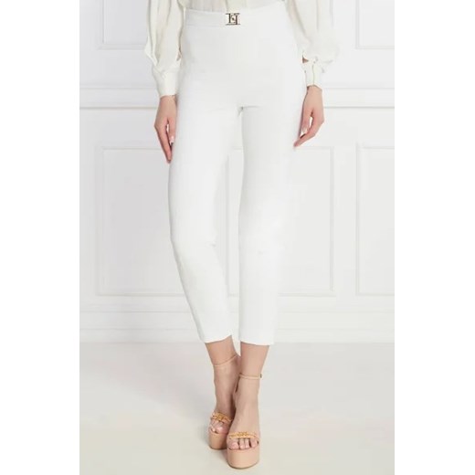 Elisabetta Franchi Spodnie cygaretki | Slim Fit ze sklepu Gomez Fashion Store w kategorii Spodnie damskie - zdjęcie 172993945