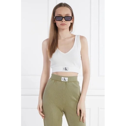 CALVIN KLEIN JEANS Top | Cropped Fit ze sklepu Gomez Fashion Store w kategorii Bluzki damskie - zdjęcie 172994259