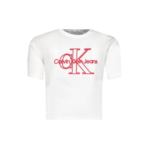 CALVIN KLEIN JEANS T-shirt | Oversize fit ze sklepu Gomez Fashion Store w kategorii Bluzki dziewczęce - zdjęcie 172994277