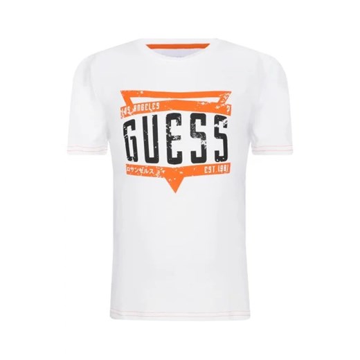 Guess T-shirt | Regular Fit ze sklepu Gomez Fashion Store w kategorii T-shirty chłopięce - zdjęcie 172994695