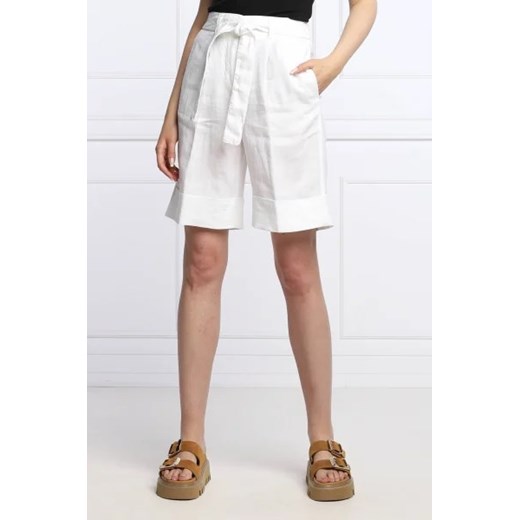 Peserico Lniane szorty | Regular Fit ze sklepu Gomez Fashion Store w kategorii Szorty - zdjęcie 172995027