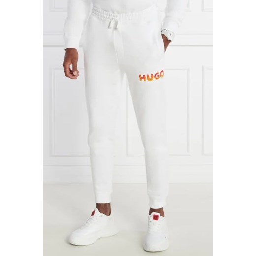 HUGO Spodnie dresowe Drada | Regular Fit ze sklepu Gomez Fashion Store w kategorii Spodnie męskie - zdjęcie 172995596
