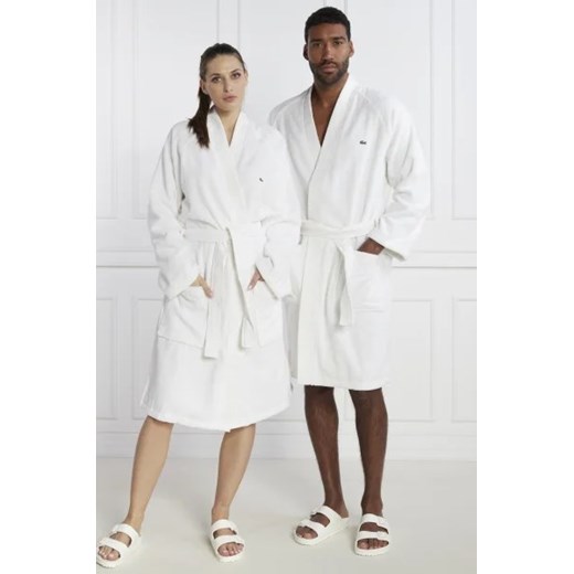 Lacoste HOME Szlafrok ldefile | Regular Fit ze sklepu Gomez Fashion Store w kategorii Szlafroki męskie - zdjęcie 172996108