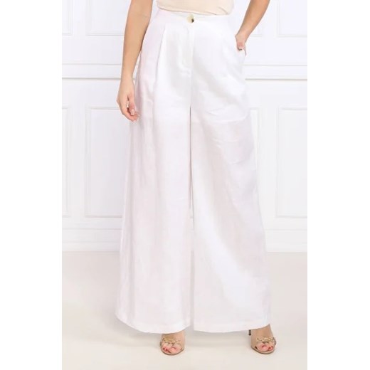 Armani Exchange Lniane spodnie | Oversize fit ze sklepu Gomez Fashion Store w kategorii Spodnie damskie - zdjęcie 172996316