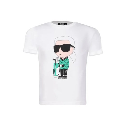 Karl Lagerfeld Kids T-shirt | Regular Fit ze sklepu Gomez Fashion Store w kategorii T-shirty chłopięce - zdjęcie 172996436