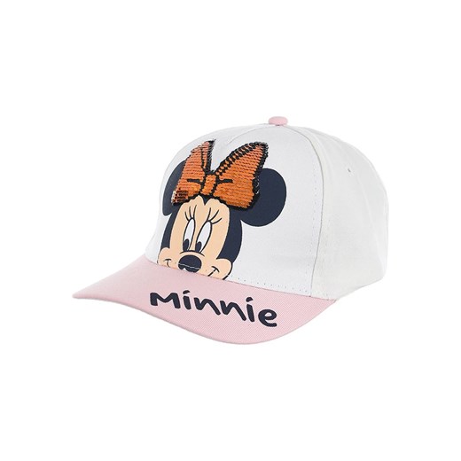 Disney Minnie Mouse Czapka &quot;Minnie&quot; w kolorze białym ze sklepu Limango Polska w kategorii Czapki dziecięce - zdjęcie 172999299