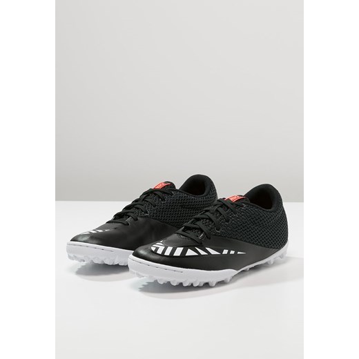 Nike Performance MERCURIAL PRO STREET TF Korki Turfy black/white/hot lava/anthracite zalando  ocieplane