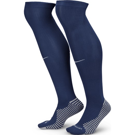 Skarpety bramkarskie do kolan Nike Paris Saint-Germain Strike - Niebieski ze sklepu Nike poland w kategorii Skarpetogetry piłkarskie - zdjęcie 173004725