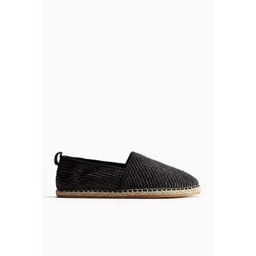 H & M - Espadryle - Czarny ze sklepu H&M w kategorii Espadryle męskie - zdjęcie 173004797