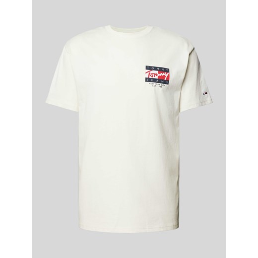 T-shirt z nadrukiem z logo ze sklepu Peek&Cloppenburg  w kategorii T-shirty męskie - zdjęcie 173004975