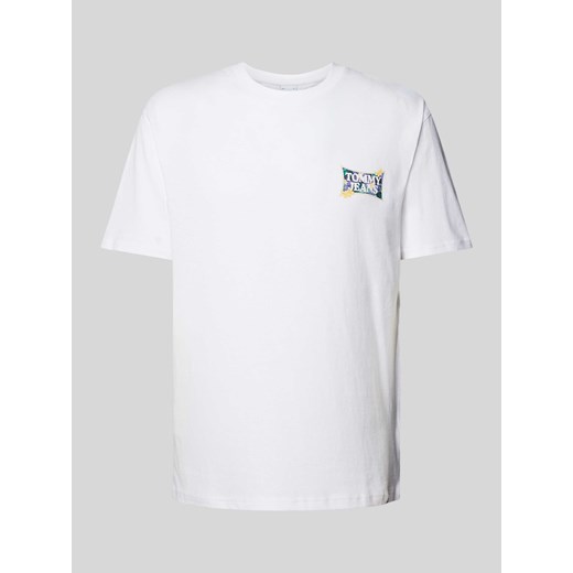 T-shirt z nadrukiem z logo ze sklepu Peek&Cloppenburg  w kategorii T-shirty męskie - zdjęcie 173005038