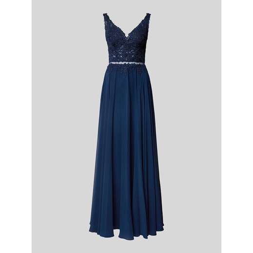 Sukienka wieczorowa z koronkowym obszyciem ze sklepu Peek&Cloppenburg  w kategorii Sukienki - zdjęcie 173005356