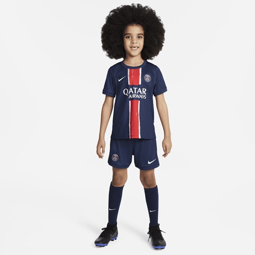 Trzyczęściowy strój piłkarski dla małych dzieci Nike Paris Saint-Germain Stadium Nike S Nike poland