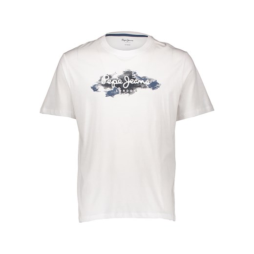 Pepe Jeans Koszulka w kolorze białym ze sklepu Limango Polska w kategorii T-shirty męskie - zdjęcie 173005879