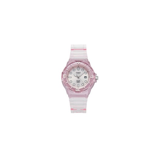 Casio Zegarek Lady Translucent LRW-200HS-4EVEF Różowy ze sklepu MODIVO w kategorii Zegarki - zdjęcie 173006055