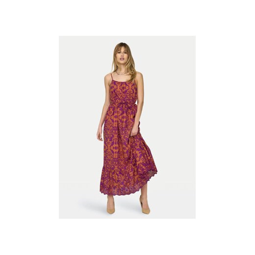 ONLY Sukienka letnia Lou 15313166 Kolorowy Regular Fit ze sklepu MODIVO w kategorii Sukienki - zdjęcie 173006069