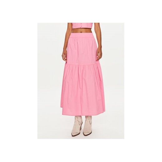 Vero Moda Spódnica trapezowa Charlotte 10303657 Różowy Regular Fit ze sklepu MODIVO w kategorii Spódnice - zdjęcie 173006085