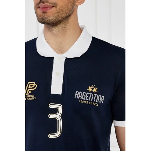 T-shirt męski La Martina granatowy 