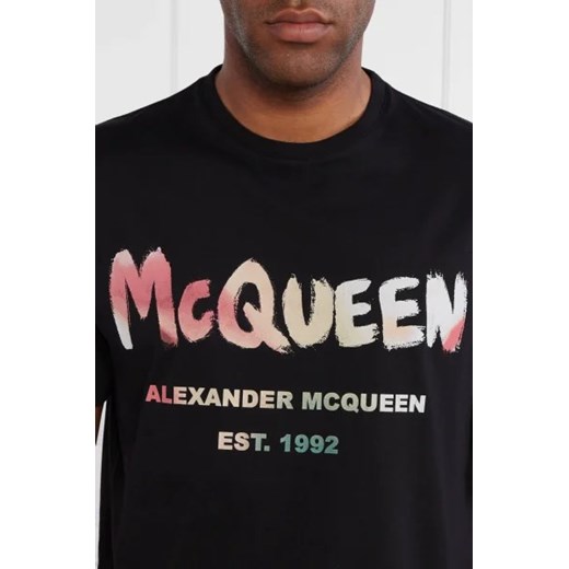 Alexander McQueen T-shirt | Regular Fit L promocyjna cena Gomez Fashion Store