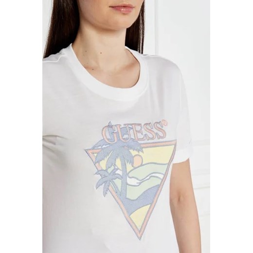 GUESS T-shirt | Regular Fit Guess XS promocyjna cena Gomez Fashion Store