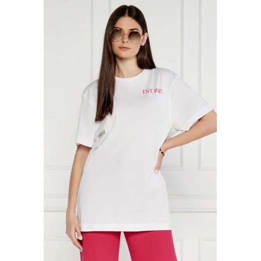 GUESS T-shirt POSTCARD | Loose fit ze sklepu Gomez Fashion Store w kategorii Bluzki damskie - zdjęcie 173010258
