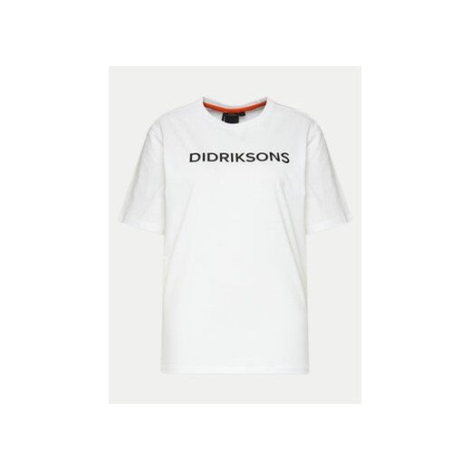 Didriksons T-Shirt Harald 505551 Biały Regular Fit Didriksons M MODIVO