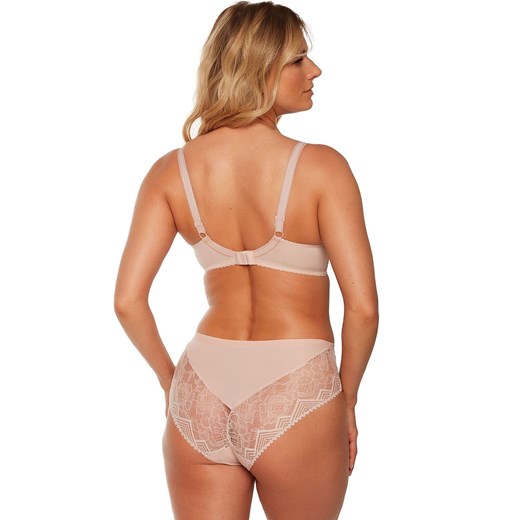 Gaia biustonosz półusztywniany semi-soft Leandra 1241, Kolor beżowy, Rozmiar 65I, Gaia ze sklepu Intymna w kategorii Biustonosze - zdjęcie 173011325