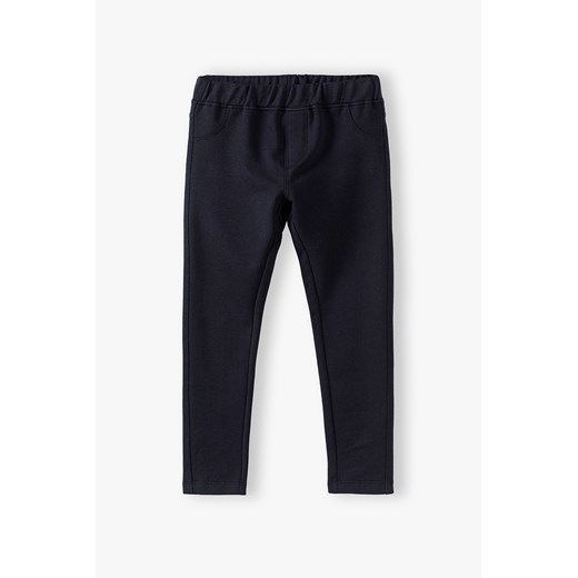 Czarne legginsy dziewczęce ze sklepu 5.10.15 w kategorii Spodnie dziewczęce - zdjęcie 173013275