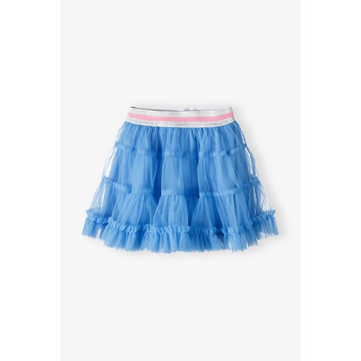 Niebieska tiulowa spódniczka dla dziewczynki - Limited Edition ze sklepu 5.10.15 w kategorii Spódnice dziewczęce - zdjęcie 173013356