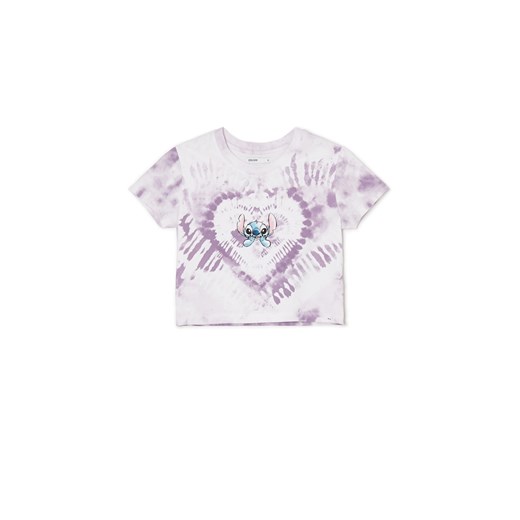 Cropp - Koszulka ze Stichem w efekcie tie-dye - wielobarwny ze sklepu Cropp w kategorii Bluzki damskie - zdjęcie 173013476
