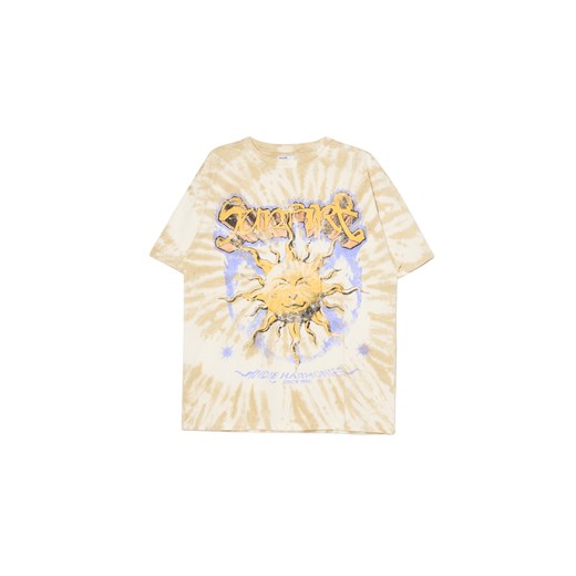 Cropp - Koszulka z modnym efektem barwienia - wielobarwny ze sklepu Cropp w kategorii Bluzki damskie - zdjęcie 173013485