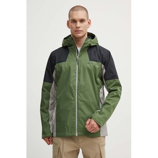 Columbia kurtka outdoorowa Inner Limits III kolor zielony 2071215 ze sklepu PRM w kategorii Kurtki męskie - zdjęcie 173015495