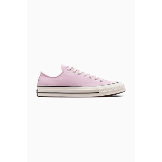 Fioletowe trampki damskie Converse z tkaniny
