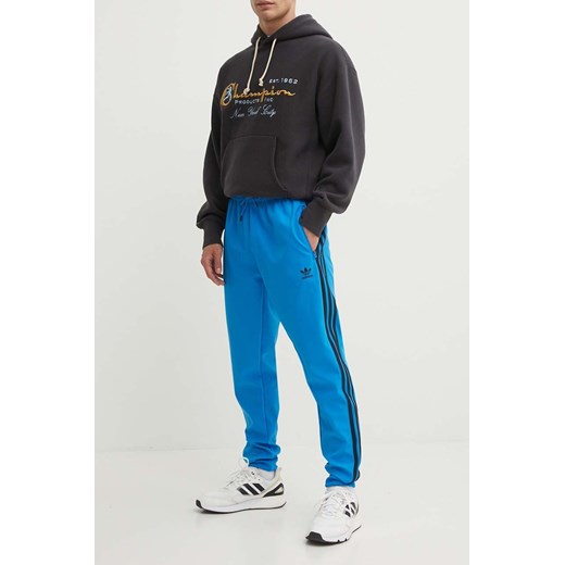 adidas Originals spodnie dresowe kolor niebieski z aplikacją  IM9881 ze sklepu PRM w kategorii Spodnie męskie - zdjęcie 173015537