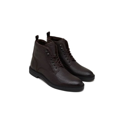 BOSS BLACK Skórzane buty Calev_Halb 44 okazja Gomez Fashion Store