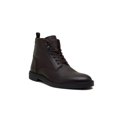 BOSS BLACK Skórzane buty Calev_Halb 41 promocyjna cena Gomez Fashion Store