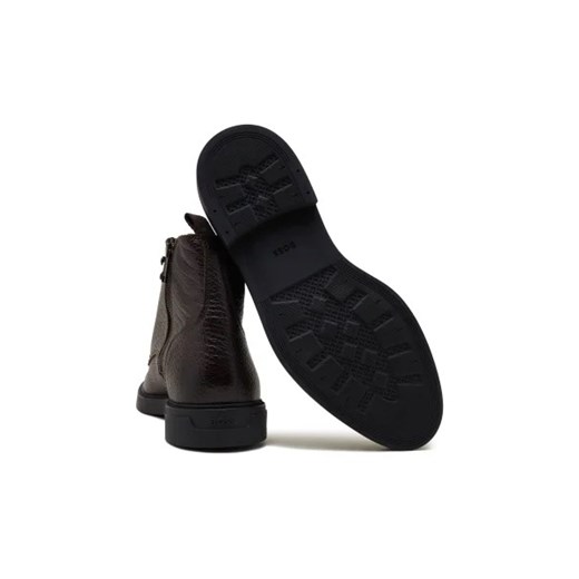 BOSS BLACK Skórzane buty Calev_Halb 41 Gomez Fashion Store promocja