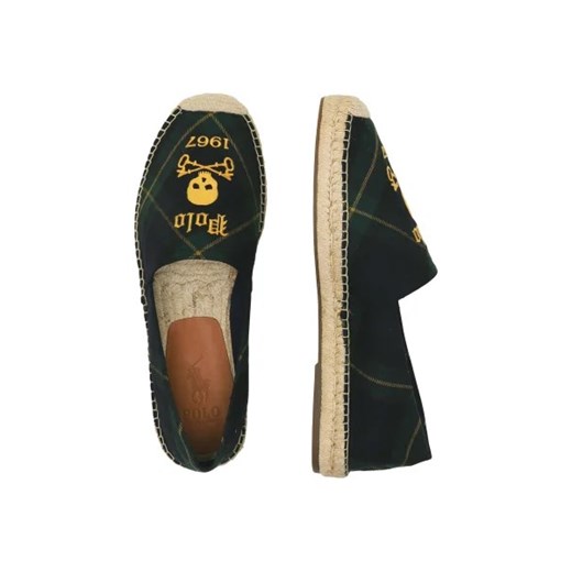 POLO RALPH LAUREN Espadryle CEVIO | z dodatkiem skóry Polo Ralph Lauren 41 okazyjna cena Gomez Fashion Store