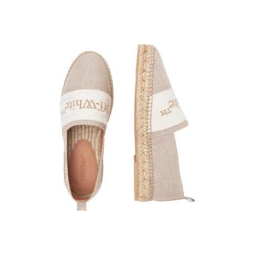 OFF-WHITE Espadryle | z dodatkiem skóry 43 wyprzedaż Gomez Fashion Store