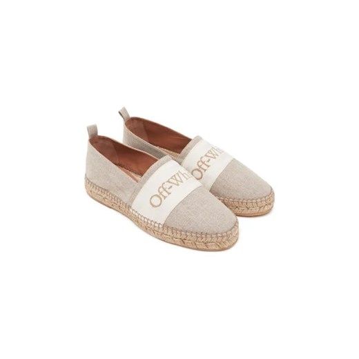 OFF-WHITE Espadryle | z dodatkiem skóry 43 wyprzedaż Gomez Fashion Store