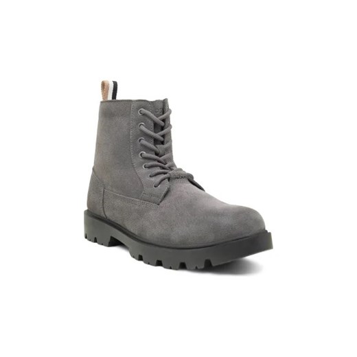 BOSS BLACK Skórzane trapery Adley ze sklepu Gomez Fashion Store w kategorii Buty zimowe męskie - zdjęcie 173016085