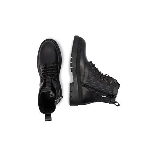 Karl Lagerfeld Skórzane buty OUTLAND Karl Lagerfeld 44 okazyjna cena Gomez Fashion Store